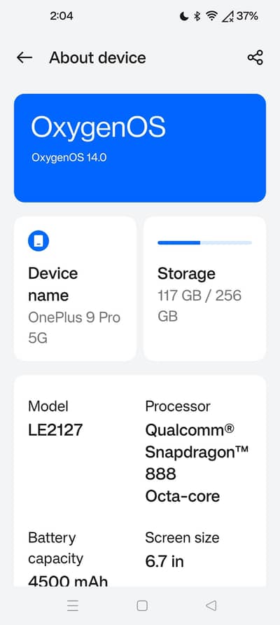 One Plus 9 Pro
