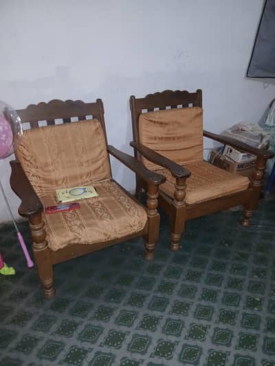 sofas 2 single Sofa And 3 seater Sofa Set