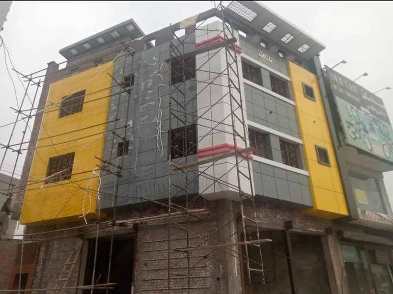 cladding sheet for buildings front elevation 2