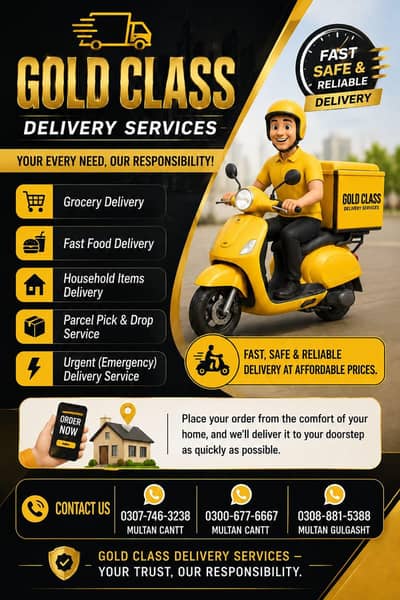 DILVERY Door To Door.