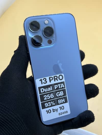 I phone 13 pro 256 GB Dual Sim PTA APPROVED 93% Battery Health