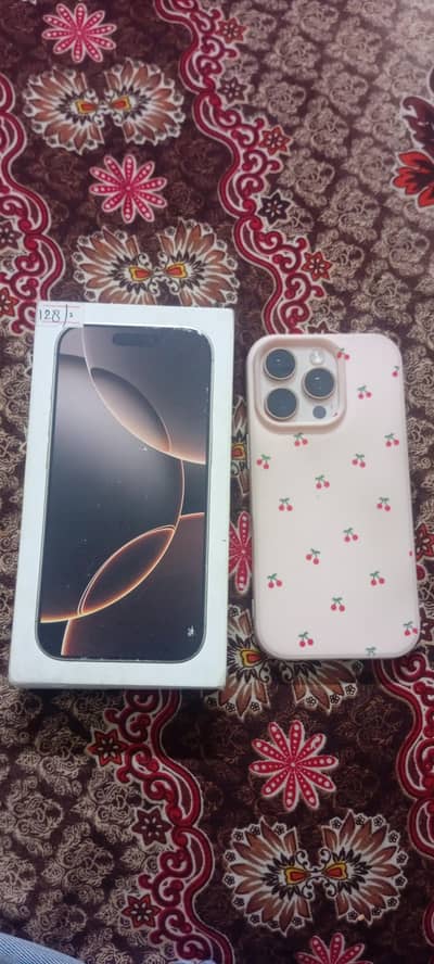 iphone 16 pro desert titanium color non pta jv