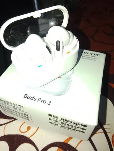 Buds Pro 3 Wireless Earbuds – Premium Sound & Stylish Design