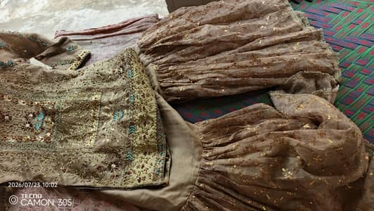 Luxury Heavy Embroidered 3 Piece Party Wear Suit