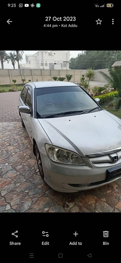 Honda Civic VTI Oriel Manual - Lahore Number - Genuine Condition