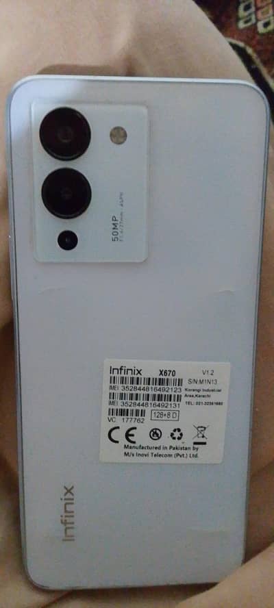 Infinix Note 12 Argent sale 03110838728