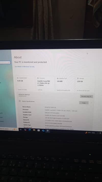 Fujitsu LIFEBOOK E557, 8gb, 238gb SSD