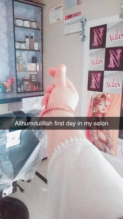 salon setup