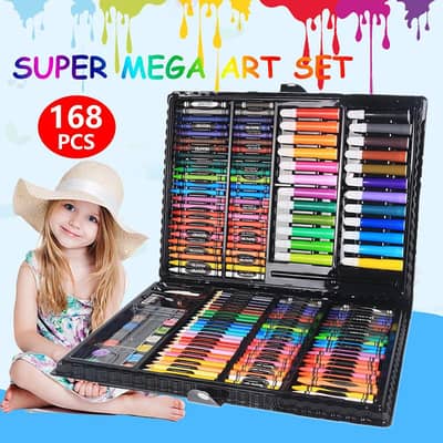 Super Mega Art Set for Kids 168 PCS