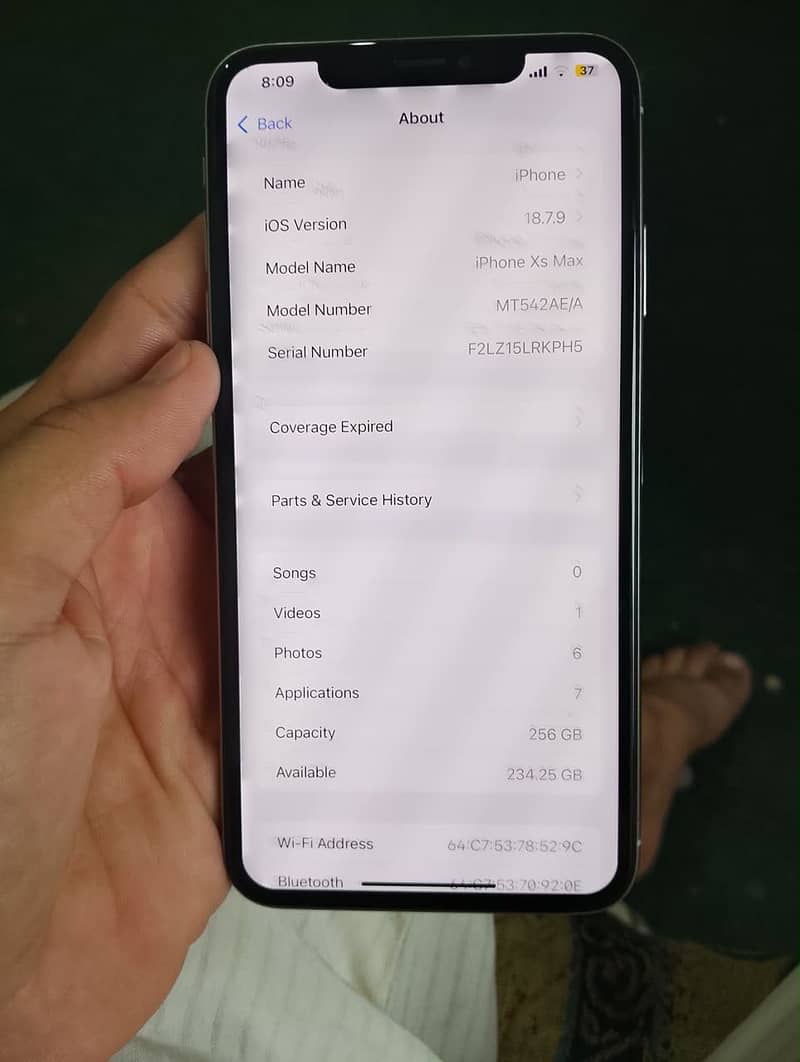 Apple iPhone X max 5