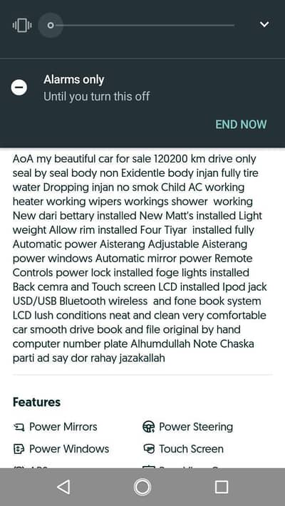 AoA my beautiful car sale no sms call watsap 03228019755