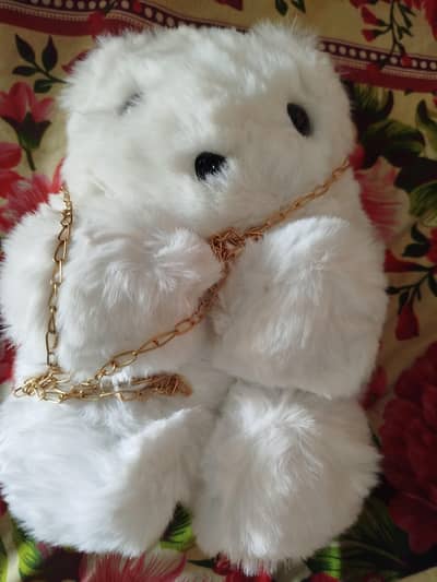 Cute Teddy bear plush Cross Body Bag for Girls
