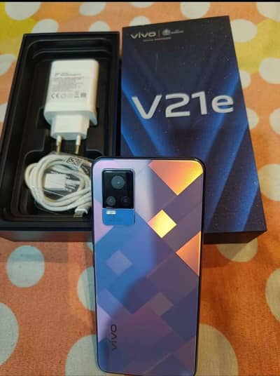 Vivo V21e Full Box 8+4/128 GB Not Open Repair Contact, 0305,694,94,75