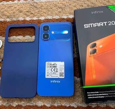 Infinix smart 20 8GB RAM 128 storeg only box open Sirf 1 din use  hua
