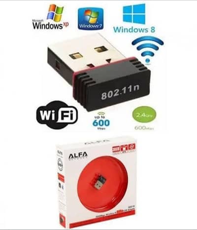 Alfa WiFi adopter.