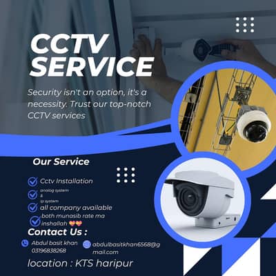 CCTV camera  installation