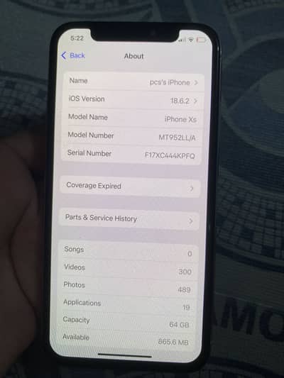 Apple iPhone XS