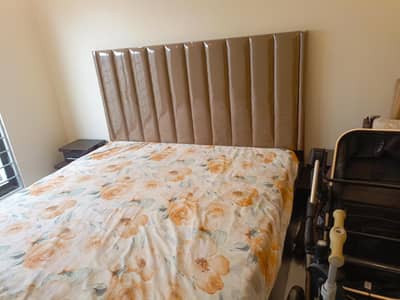 Double bed with mattress condition like new
