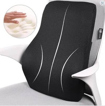 Universal Car Lumbar Support Cushion | Back Rest Cushion