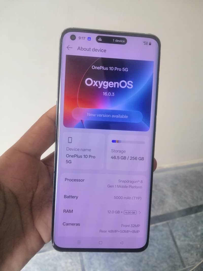 One Plus 10 Pro 5