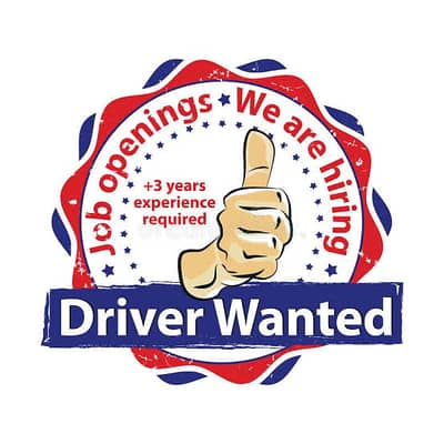 Driver Wanted. . .