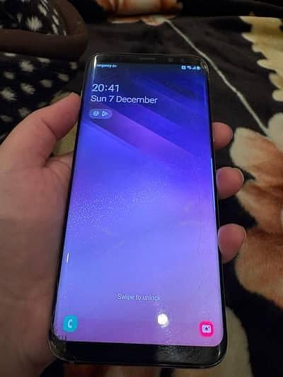 Samsung Mobile S8 Plus curve display Dual sim exchange