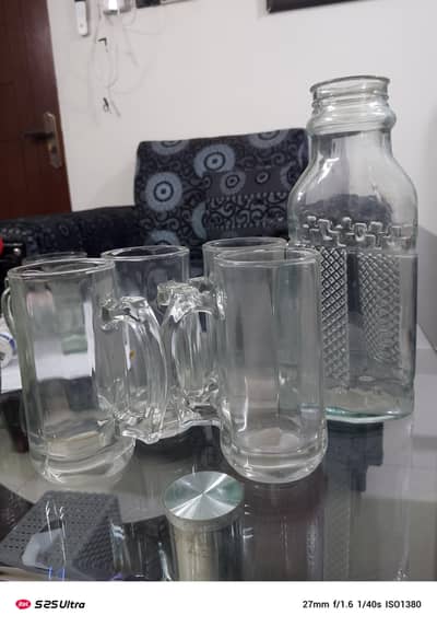 juice glass with jug