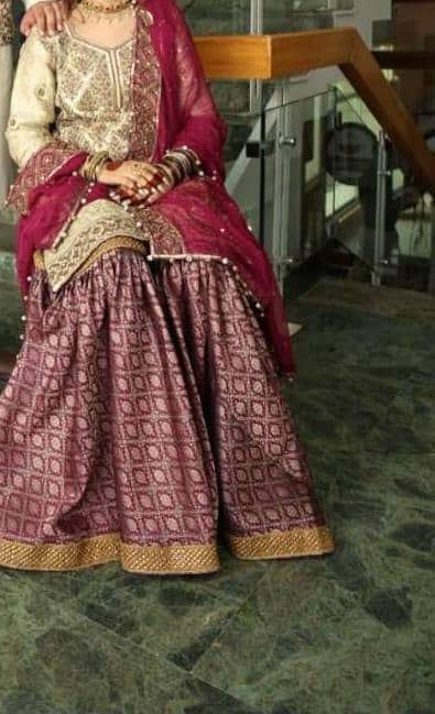bridal lahnga shirt
