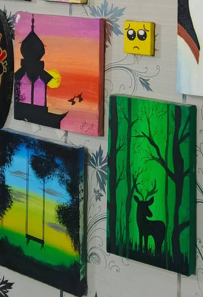 S. A paintings