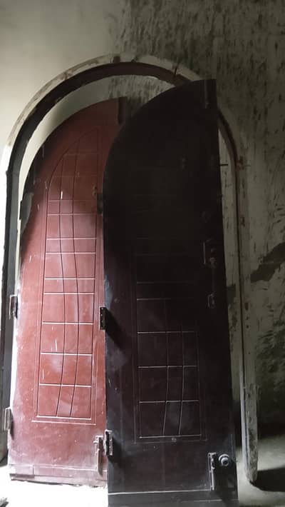 2 Original Bungalow Antique Wooden Room Door – Heavy Solid Wood