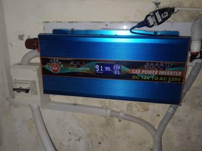 Car inverter 6000watt Alkaram new condition