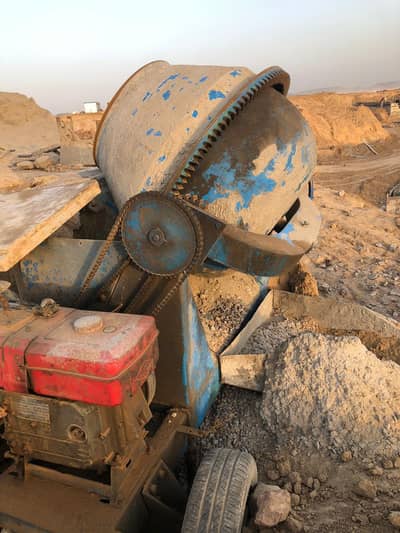 2 unit concrete mixer for sale