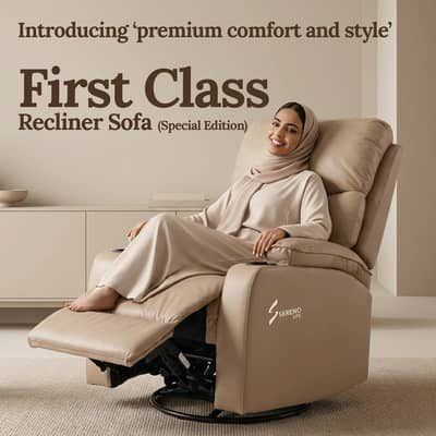 Sereno Life Recliner Sofa First Class (Special Edition)