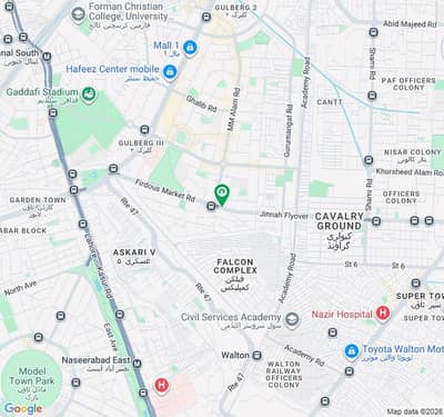 Office available in Al hafeez heights Ali Zaib Road Firdos Market