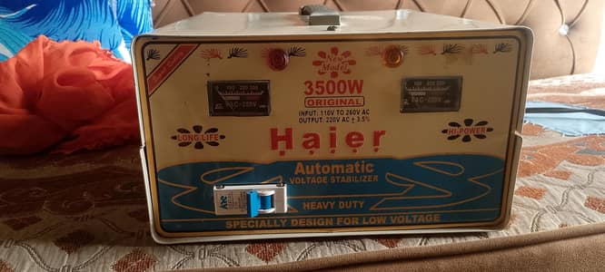 stabilizer sale 3500W New Condition 03049090646