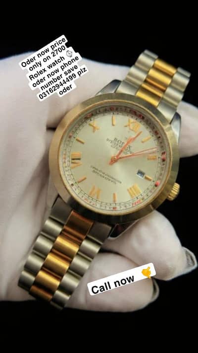 Rolex watch ⌚