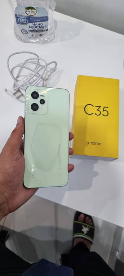 Realme C35 official pta 03398363789