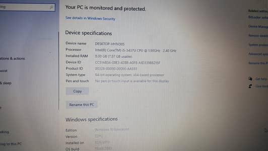 HP CORE i5 3rd generation