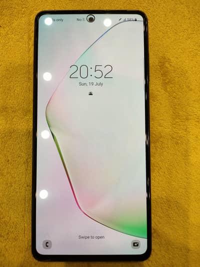 Samsung Mobile Note 10 lite