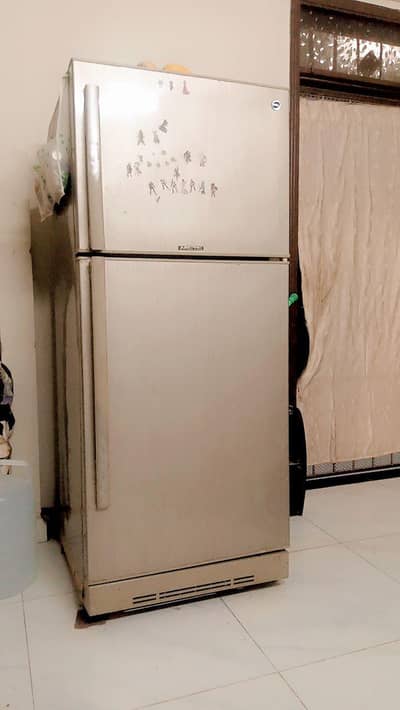 Pel double door fridge
