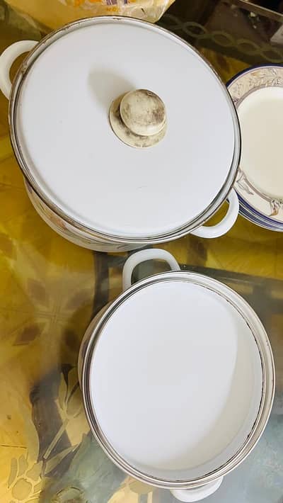 non stick pan enamel platted pan
