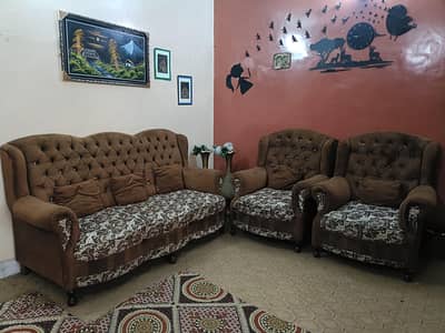 5 Seater Designer Sofa Set  – Excellent Condition