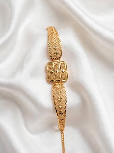 Premium Gold Plated Bracelet | One Karat Gold Plated Bracelet