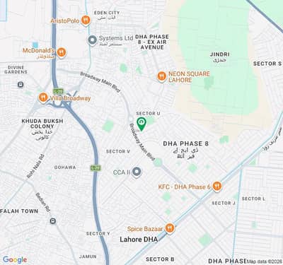 "Plot No. 208, Block U: Your Gateway to Elevated Living in DHA Phase 8"
