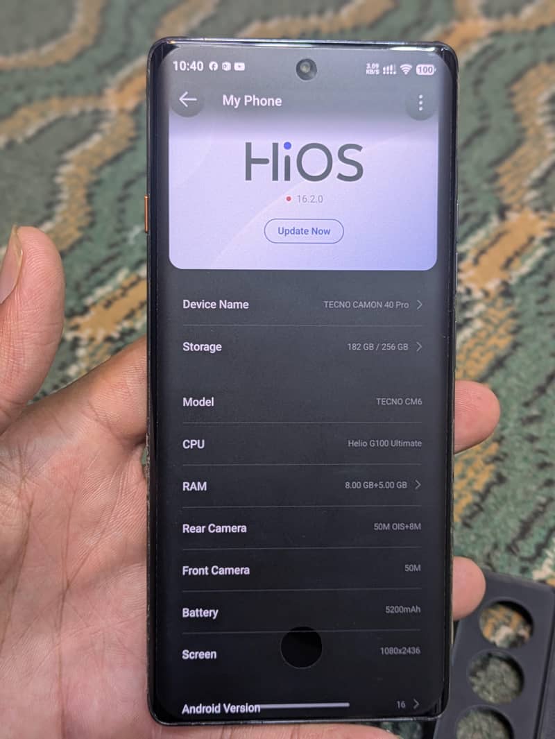 Tecno CAMON 40 Pro 6