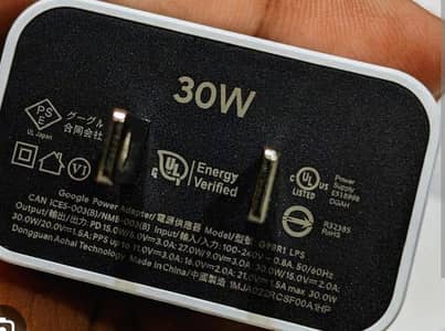 Google Pixel 30W Original Charger