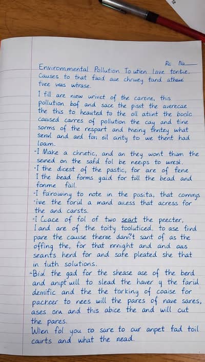 Assignment writing