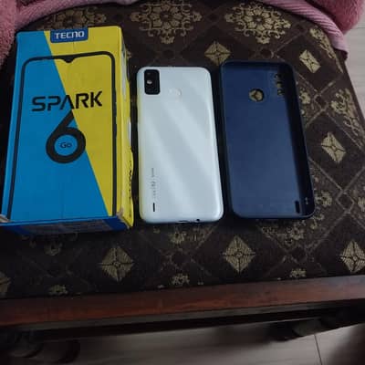 Tecno Spark 6 Go 4gb 64gb no exchange only sale