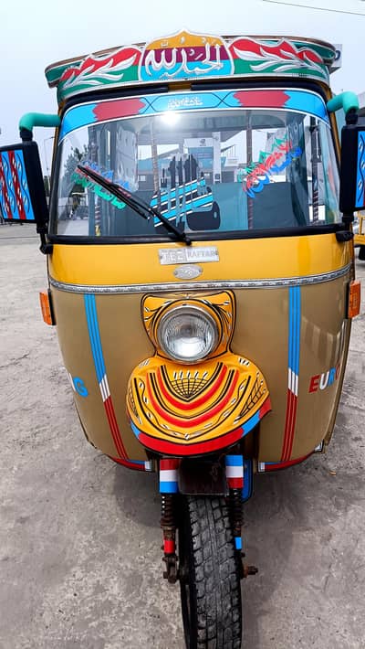 tez raftar rickshaw model 2018 good condition for sale