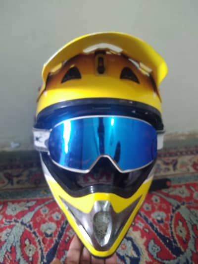 helmet for trail touring ybr gs bike L large size 59-60 cm head washab